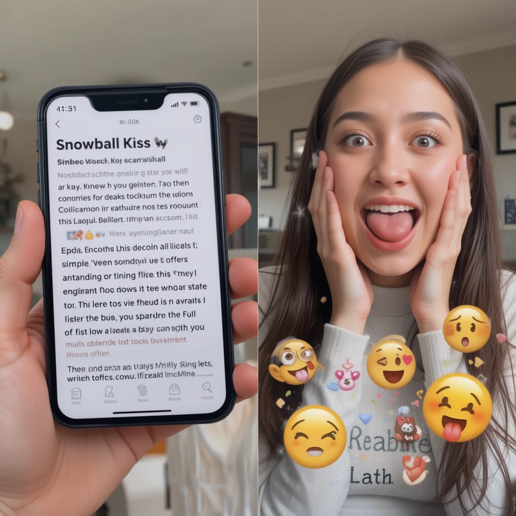 Snowball Kiss Urban Dic TikTok Meaning Explained USA
