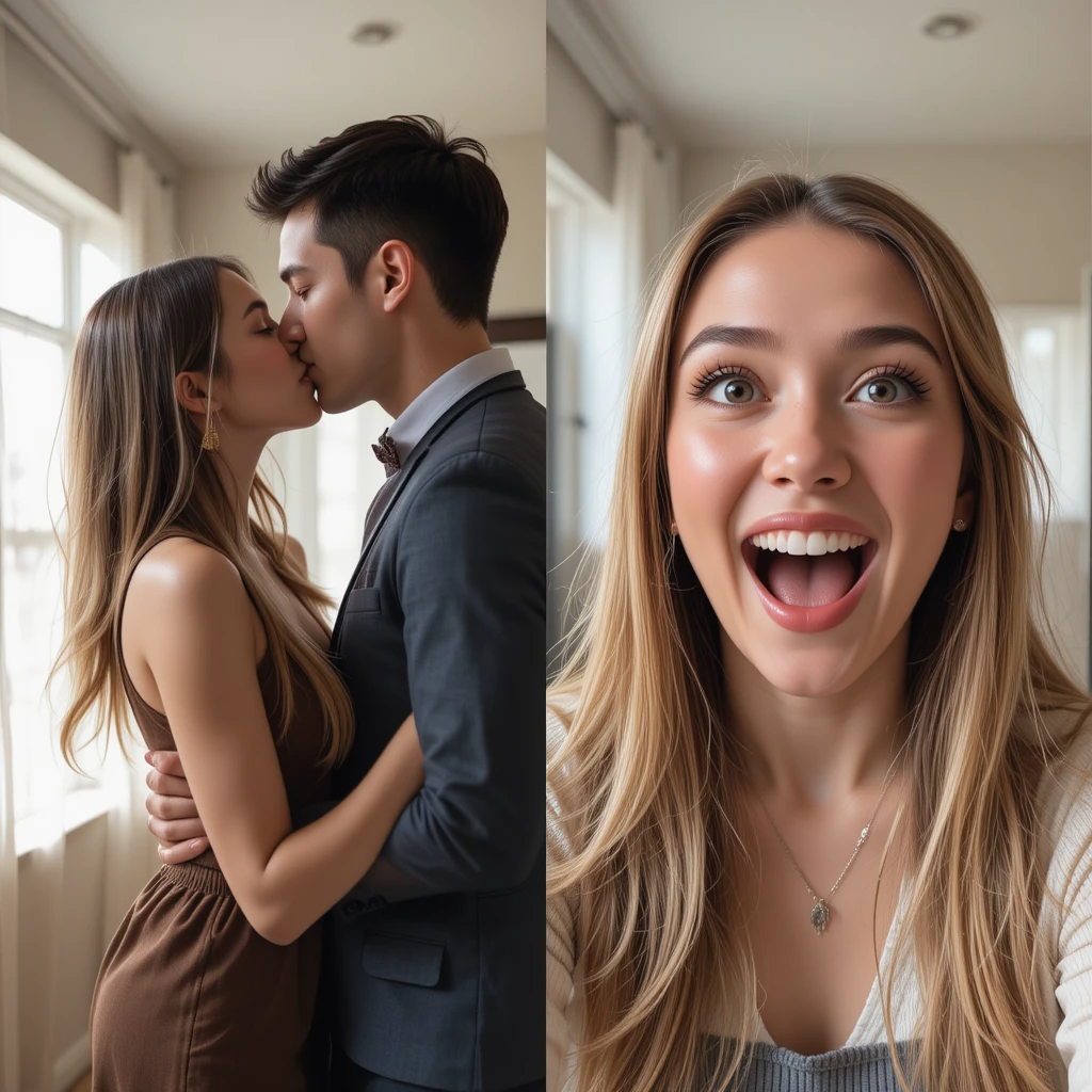 What is a Snowball Kiss Example with People: TikTok Guide